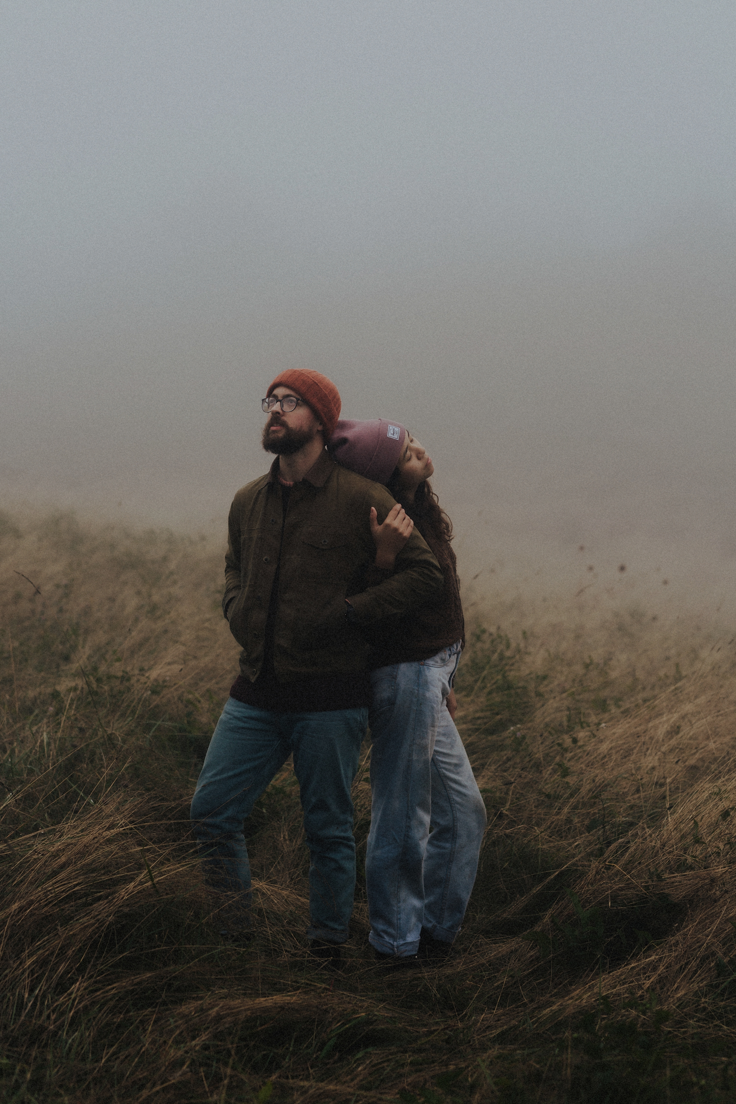 Foggy Asheville Couples Session