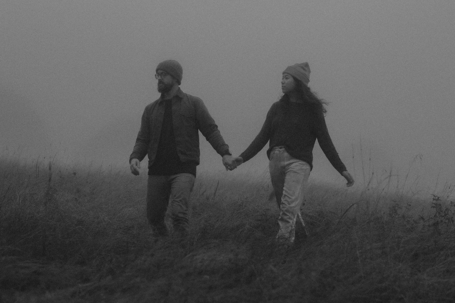 Foggy Asheville Couples Session